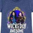 thumbnail image 3 of Descendants - Wickedly Awesome - Toddler And Youth Girls Short Sleeve Graphic T-Shirt, 3 of 5