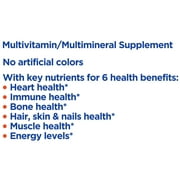 Equate One Daily Womens Multivitamin/Multimineral Supplement Tablets for Womens Health, 200 Count, Compare to One a Day® Womens
