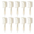 thumbnail image 1 of Oubit Z en Forme de Peigne à Dents Larges, 10pcs Z en Forme de Peigne à Large Répartition Peigne à Cheveux Normes Leaders de l'Industrie, 1 of 9