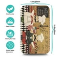 thumbnail image 5 of Coffee Mat, Coffee Vintage Chef Kitchen Pattern Coffee Bar Mat for Coffee Station Accessories and Organizer, Absorbent Dish Drying for Kitchen Counter, Coffee Bar Decor Coffee Machine Mat 19.5x12in, 5 of 7