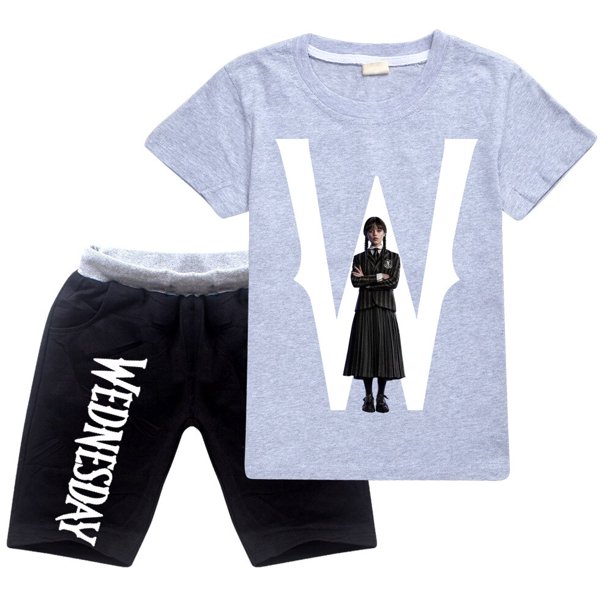 Disfraz de carnaval para niñas, novedad de verano 2023, camisetas y pantalones cortos de manga corta, trajes para niños de 3 a 15 años zhangyuxiang LED
