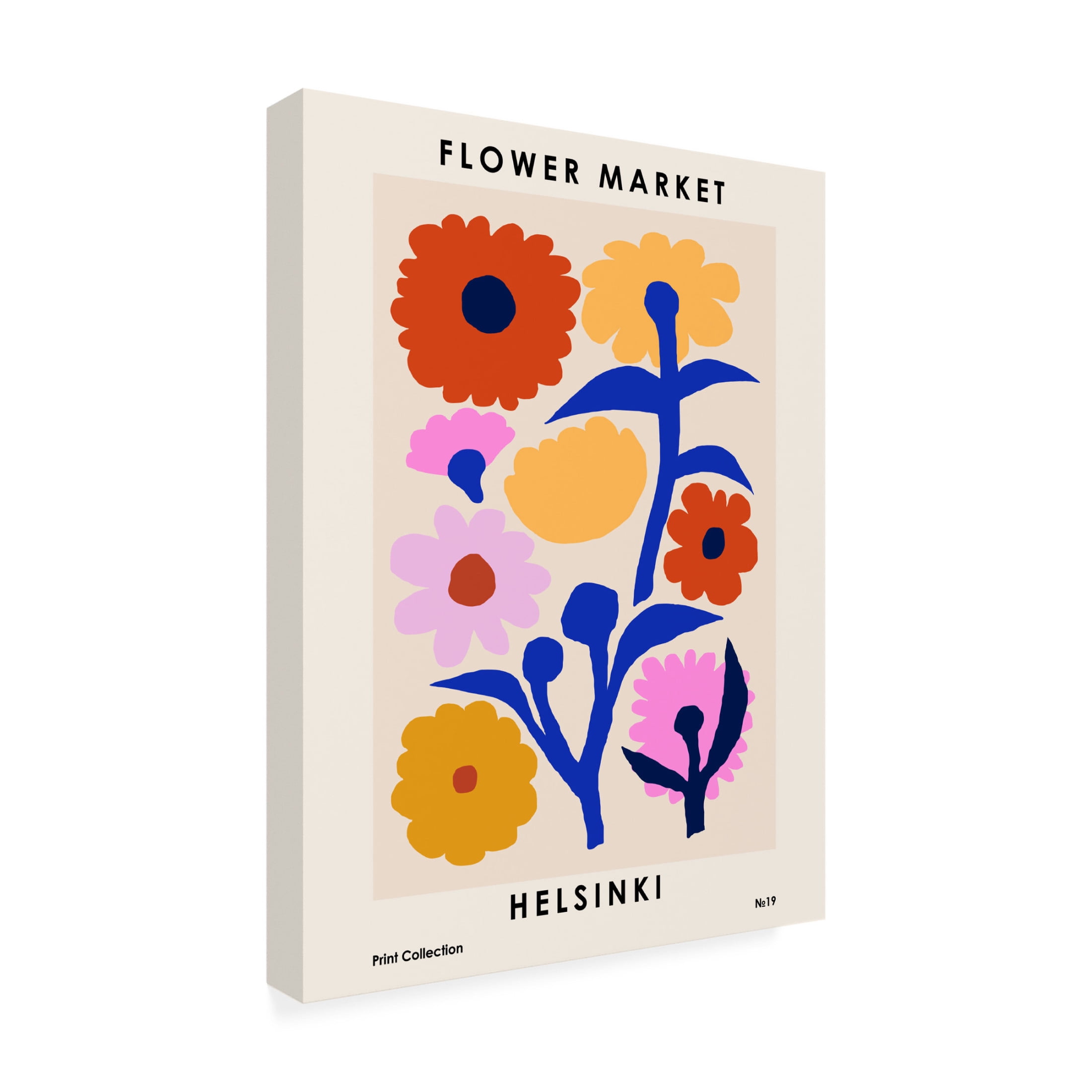 Trademark Fine Art NKTN   Flower Market Helsinki Canvas Wall Art
