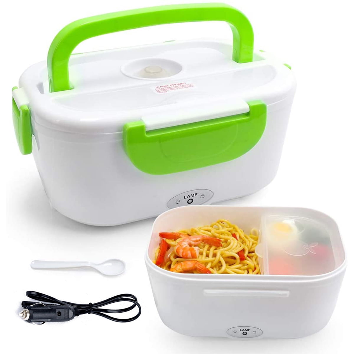 1PC 24V Truck 45W 1.5 L Electric Lunch Container Box Portable Travel Food Heater 