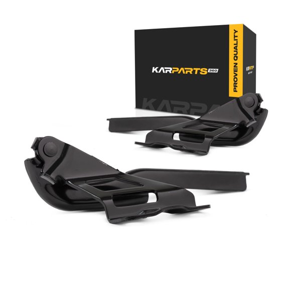 KarParts360 For Mazda 3/3 Sport 2014 15 16 17 2018 Hood Hinge Driver And Passenger Side | Pair | Made of Steel | Replacement For MA1236140, MA1236141 | B45A52420A, B45A52410A