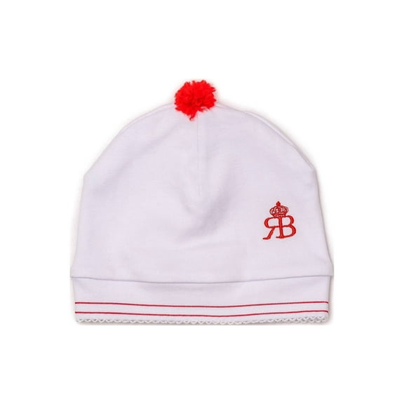 RB Royal Baby Organic Cotton Beanie Hat Super Soft Infant Cap (Captain) - 3-6 Month