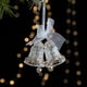 thumbnail image 2 of Adornos colgantes de copos de nieve transparentes para árbol de Navidad, colgante de acrílico, decoración navideña para el hogar, regalos de Navidad, Año Nuevo 2025, 2 of 5