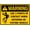 Warning Sign 3, variant on Warning Equine Activity Sign – 8x12 Inch RustFree Aluminum,Reflective & Weatherproof Metal Sign,HighVisibility Outdoor Safety Warning for Equestrian Events