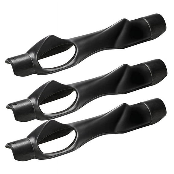 3X Golf Grip Training Aid Golf Club Handle for Swing Grip Trainer Left Right Hand Practice Aid,Black