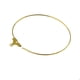 thumbnail image 4 of 20 piezas de aros redondos de 40 mm para pendientes, ideales para manualidades y creación de bisutería - Bronce Oro, 4 of 6