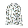 thumbnail image 2 of Fotbe Colorful Grass Men's Women's UPF 50+ Sun Protection Jacket Hooded Cooling Shirt with Pockets Hiking Outdoor Performance-XX-Large, 2 of 8