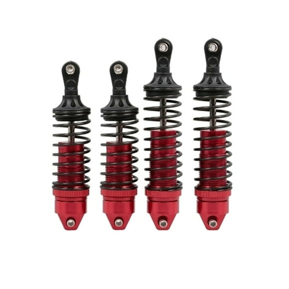 IROINID 4PCS Aluminum Front & Rear Shock Absorber For Traxxas 1:10 Slash 4x4 3 Colors