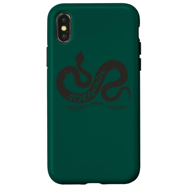Funda para iPhone X/XS de Harry Potter Slytherin