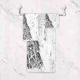 thumbnail image 5 of GZHJMY Paris Eiffel Tower Towels Set of 3, 1 Bath Towel, 1 Washcloth, 1 Hand Towel, Soft and Highly Absorbent Cotton Towels for Bathroom, Hotel, Kitchen, 5 of 7