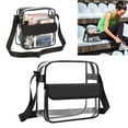 thumbnail image 3 of ZTTD Fashion Clear Purse Crossbody Bag Clear Tote Bag Transparent Handbag 1Pcs, 3 of 8