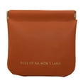 thumbnail image 2 of SUSUchens Faux Leather Mini Cosmetic Bag Waterproof Elegant Magnetic Closure Portable Multi-functional Women Lipstick Makeup Sanitary Pad Pouch Coins Purse Gift Brown, 2 of 13