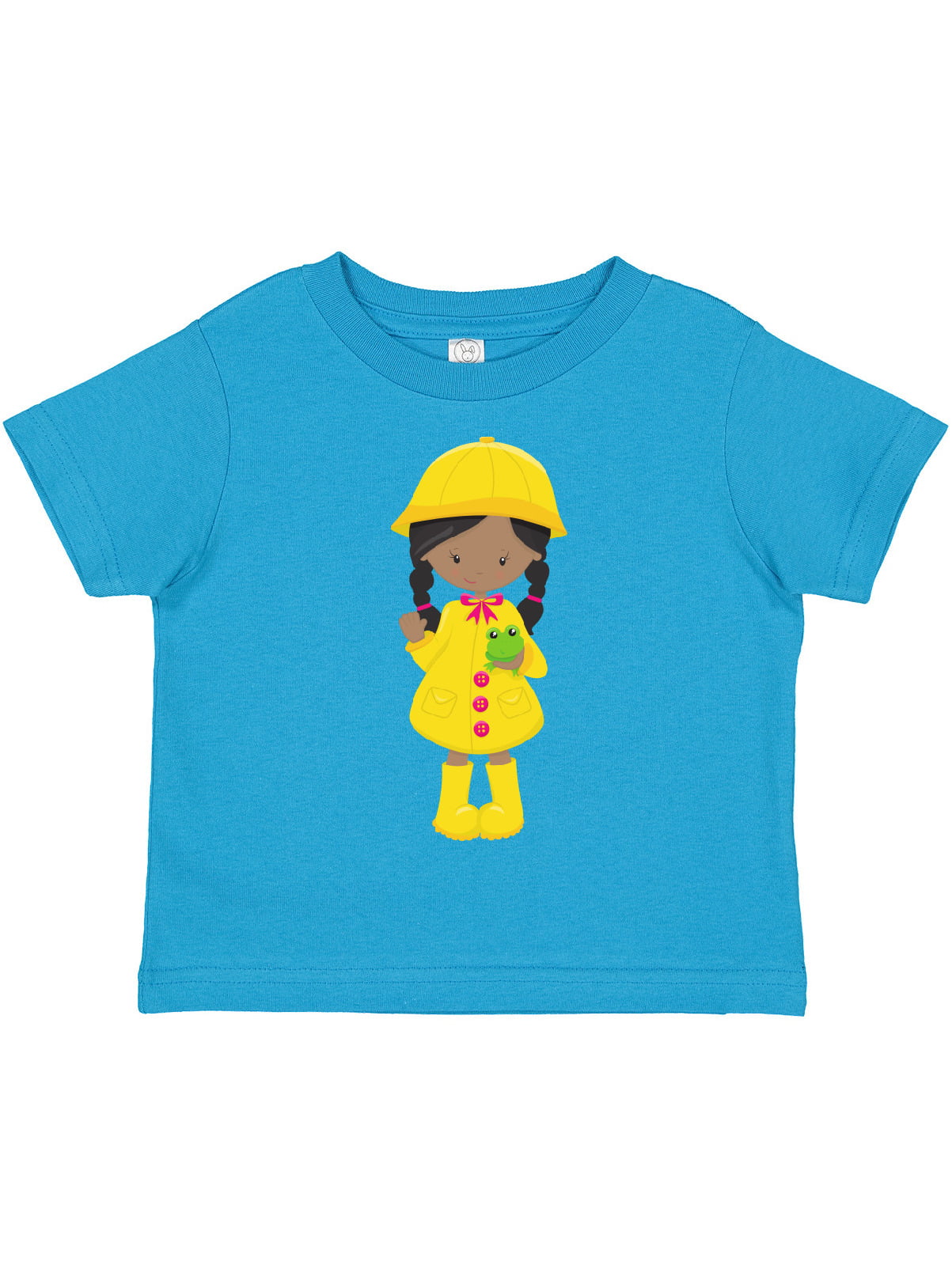 Skater Sloth and The Donuts Rain Toddler Baby Girls Short Sleeve Ruffle T-Shirt 