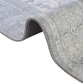 thumbnail image 3 of Unique Loom Timeless Collection Area Rug - Peter (3' 6" Round Ivory/Teal), 3 of 12