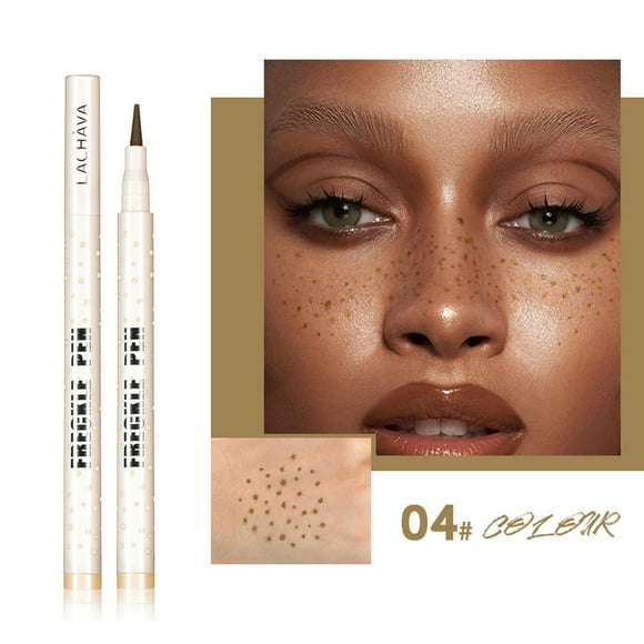 Vadktai Deals Freckle Pen Professional Lifelike Face Concealer Point Out Natural Waterproof Longlasting Soft Artificial Freckles Fine Makeup Freckle Pen Life Face Decoration