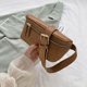 thumbnail image 4 of Bolsa de pecho casuales Mujeres PU Fanny Monedero Cintura Paquetes de mensajero de color sólido casual Ndcxsfigh Para Estrenar, 4 of 9