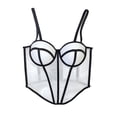 thumbnail image 1 of Elastic Youthful Tube Top for Women Comfortable Stretchy Folding Fishbone Design Seamless Shapewear, 1 of 5