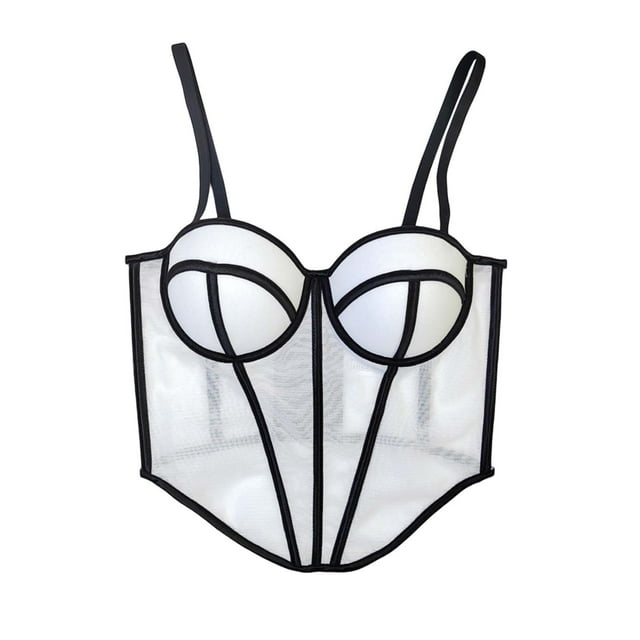 Elastic Youthful Tube Top for Women Comfortable Stretchy Folding Fishbone Design Seamless Shapewear