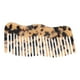 thumbnail image 1 of Peine de cabello de simplicidad irregular 1 Pc Marrón claro Hoja de acetato, 1 of 5