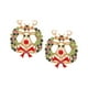 thumbnail image 3 of Pendientes de Navidad Pendientes colgantes Pendientes de diamantes de imitación Pendientes colgantes para mujer para club Compromiso Graduación Boda 42 cm x 37 cm, 3 of 8