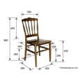 thumbnail image 2 of Silla Vintage para Eventos Apta para Exterior e Interior con Protección UV, realizada con Polipropileno Durable, 2 of 5