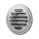 thumbnail image 4 of Rejilla De Ventilación De Acero Inoxidable De 80/100 Mm Rejilla De Escape Redonda Con Brida Yuarrent HA024590-01, 4 of 6