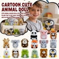 thumbnail image 6 of Palm-Sized Cute Animals Stuffed Animals Plush Toys, Cute Plush Soft Toys Doll, Pillow Sofa Bed Decorations for Home, Small Plushies Toys Gifts for Boys Girls 6 inch(Elephant), 6 of 20