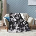 thumbnail image 6 of Blanket Adam Actors Driver Throw Flannel Blankets Warm Soft Cozy Fuzzy Air Conditioning Blanket for Living Room Sofa Bed Gift Blankets for All Seasons 40"x50", 6 of 6