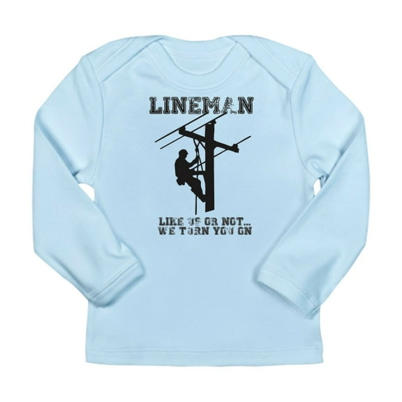 CafePress - Lineman T Shirt Long Sleeve T Shirt - Long Sleeve Infant T-Shirt