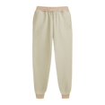 thumbnail image 4 of Pantalons de Survêtement pour Femmes avec Poches Bas Resserré à Cordon Jambe Droite Pantalons de Survêtement Confortables 2023 Pantalons Amples en Coton Jogger Noir 2TG, 4 of 5