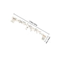 thumbnail image 2 of Rhinestone Flower Bridal Headpiece for 1 Comb Elegant Wedding Accessories, 2 of 5
