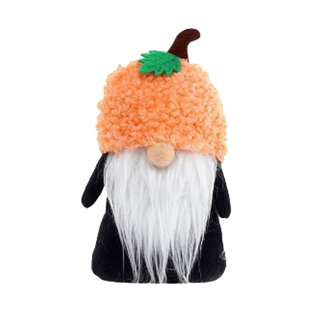 Naiovety Muñeco sin rostro para Halloween, fiesta, hogar, oficina, comedor, ventana, estante, chimenea, mesita de noche, adorno de decoración Kits de decoración para fiestas Amarillo Naiovety HA069008-02