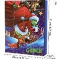 thumbnail image 3 of Calendario de Adviento Caja sorpresa de Halloween Caja sorpresa de Navidad Grinch Caja sorpresa de miedo Calendario de cuenta regresiva de 24, 3 of 4