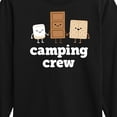thumbnail image 3 of Instant Message - Camping Crew Smores - Toddler & Youth Long Sleeve Graphic T-Shirt, 3 of 6