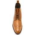 thumbnail image 3 of Anthony Veer Grant Mens Wingtip Oxford 6 Lace-up Leather Boot Goodyear Welted, 3 of 9