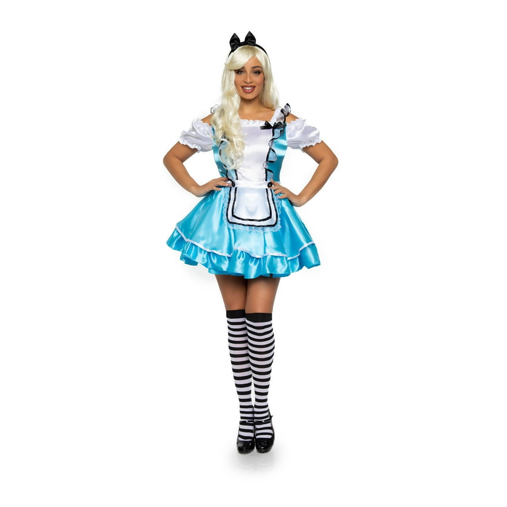 Wonderland Darling Alice Costume Medium - Walmart.com - Walmart.com