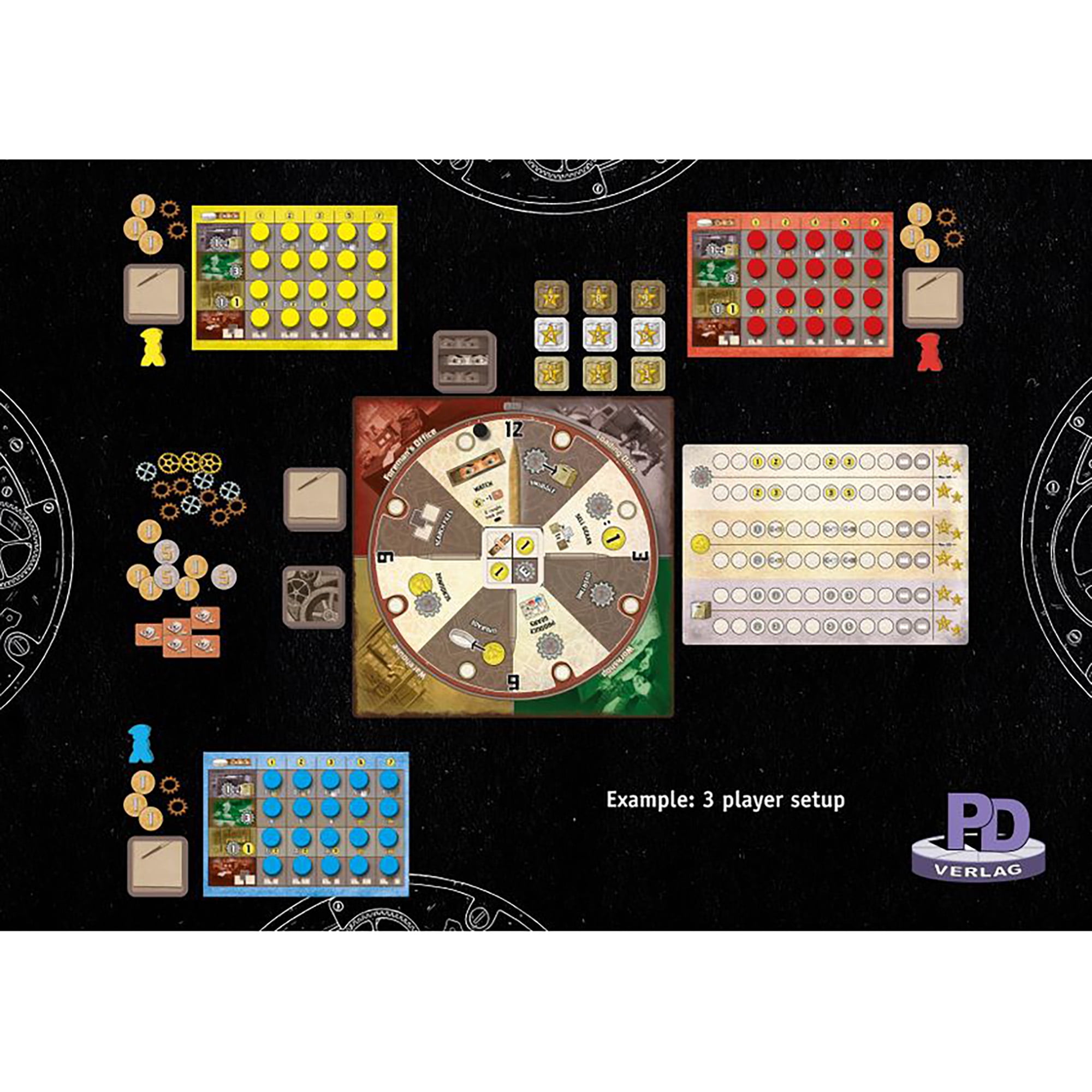Rio Grande Games: Watch - Strategy Board game - Ages 14+, 1-4 Players, 60 Min Game Play