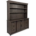 thumbnail image 3 of Jofran Madison County Rustic Reclaimed Pine Farmhouse Hutch Server, 3 of 8