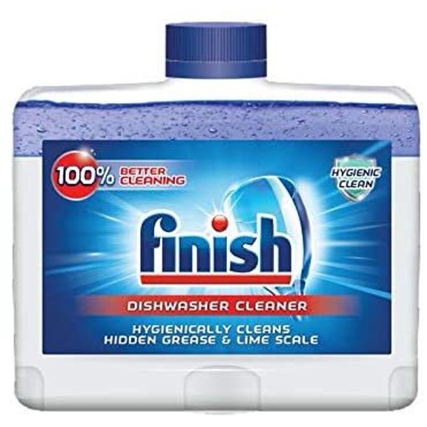 Finish Dual Action Dishwasher Cleaner Fight Grease & Limescale, Fresh