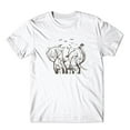thumbnail image 1 of Mighty Circus Elephant in Tree Birds T-Shirt 100% Cotton Premium Tee NEW - White, Medium, 1 of 2