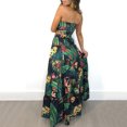 thumbnail image 2 of Conjunto de dos piezas para mujer Crop Top Bandeau Sin tirantes Sin mangas / Cintura alta Eccomum Traje de mujer, 2 of 7
