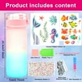 thumbnail image 5 of Water Bottle Kits Pretty Colorful Kids Water Bottle Gifts Safe Mermaid Water Bottle with Stickers Attractive Decorate Your Own Water Bottle Kits for Little Kids, 5 of 9