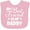 AD-Pink, variant on Inktastic My Best Friend is My Daddy with Hearts Boys or Girls Baby Bib