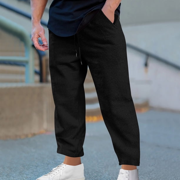 Pantalones largos para hombre, moda de primavera e invierno, pantalones deportivos casuales, pantalones para hombre