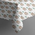 thumbnail image 4 of White Bigfoot and Pine Tree Pattern Rectangle Tablecloth 60"x120",Waterproof Polyester Rectangle Table Cloth, Wipeable Spillproof Polyester Tablecloth for Dining, Camping, Indoor and Outdoor, 4 of 6