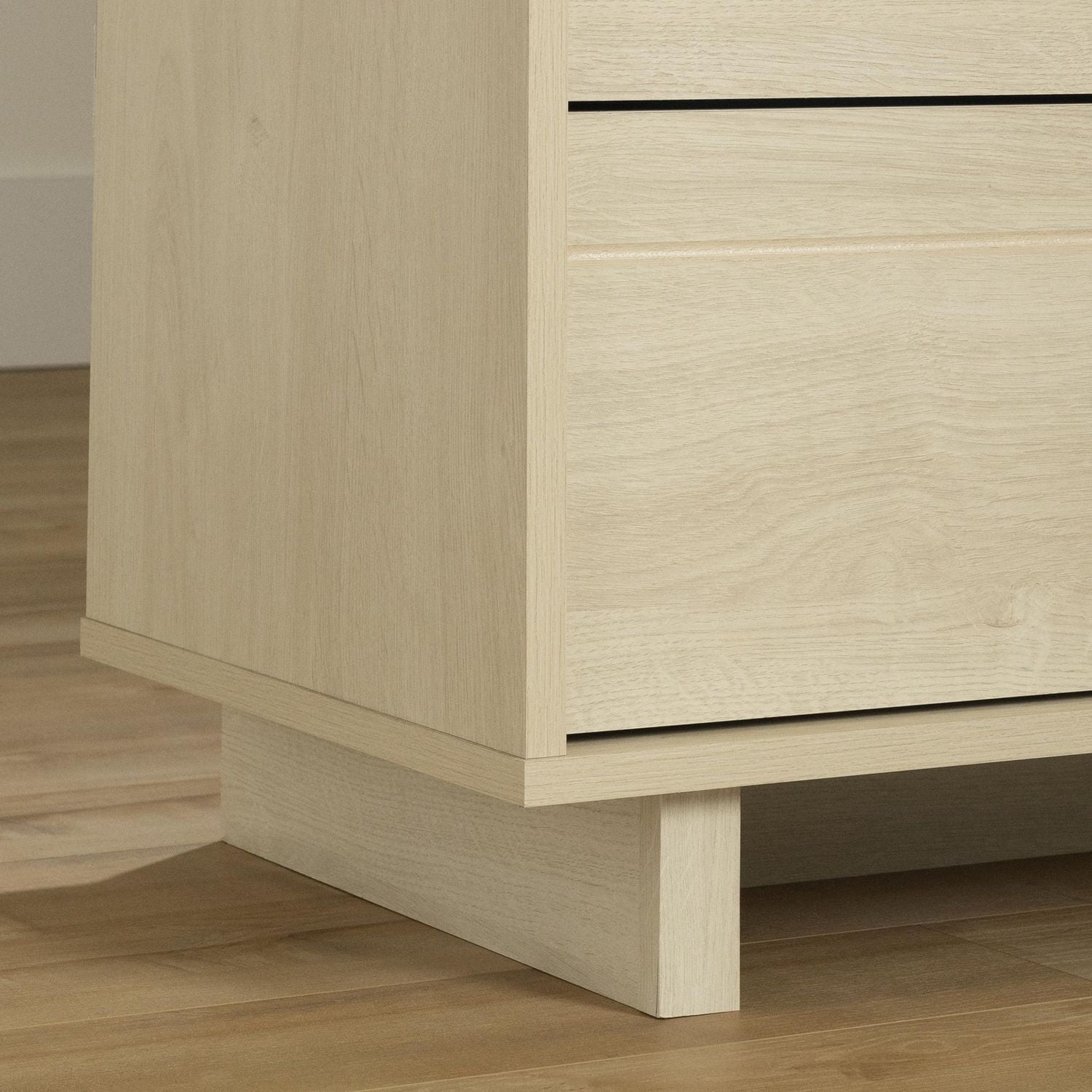 Noah Commode 5 tiroirs Chêne blanchi