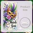 thumbnail image 2 of Colorful Theme Mardi Gras Banner Feather Decor Carnival Display Mask Design Gold Balloon Party Backdrop for Mardi Gras Party Carnival Celebration Festival Event, 2 of 9
